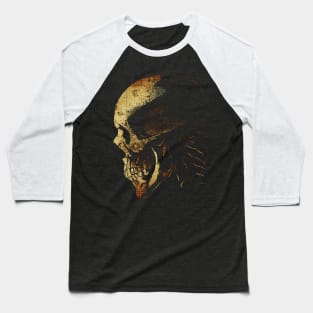 Skull Map Baseball T-Shirt